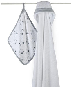 aden + anais Classic Hooded Towel & Washcloth Set