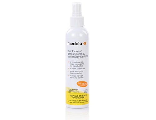 Medela Quick Clean Breast Pump & Accessory Sanitizer Spray