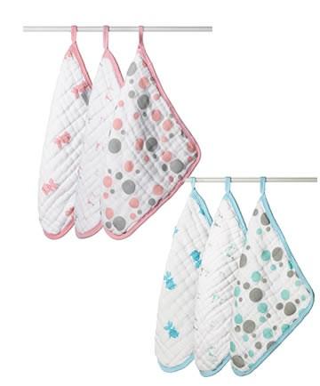 aden + anais Classic Washcloth Set 3pk