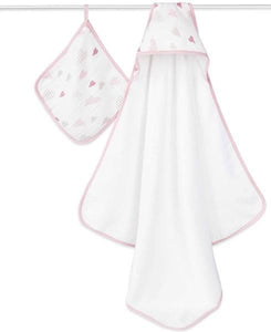 aden + anais Classic Hooded Towel & Washcloth Set