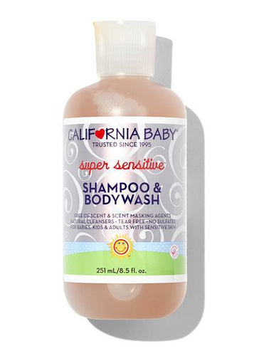 California Baby Super Sensitive Shampoo & Body Wash (No Fragrance)