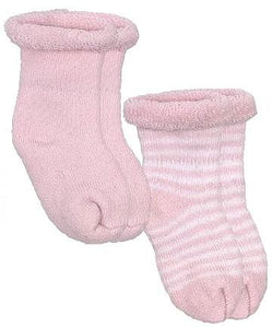 Kushies Terry Newborn Socks
