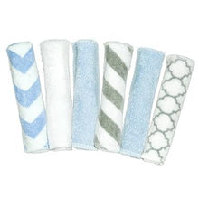 Load image into Gallery viewer, Kushies Baby Washcloths Single Ply 6 Pack