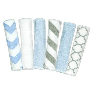 Kushies Baby Washcloths Single Ply 6 Pack