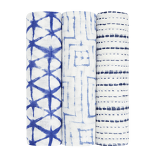 Load image into Gallery viewer, Aden + Anais Bamboo Swaddle 3pk