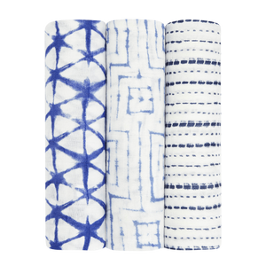 Aden + Anais Bamboo Swaddle 3pk