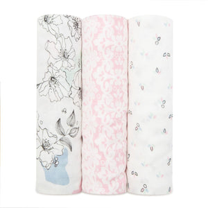 Aden + Anais Bamboo Swaddle 3pk