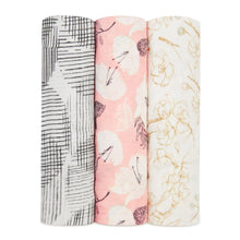 Load image into Gallery viewer, Aden + Anais Bamboo Swaddle 3pk