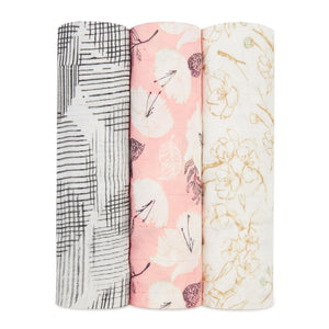 Aden + Anais Bamboo Swaddle 3pk