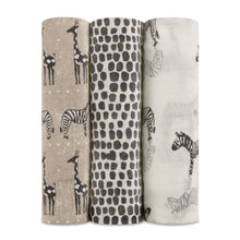 Load image into Gallery viewer, Aden + Anais Bamboo Swaddle 3pk