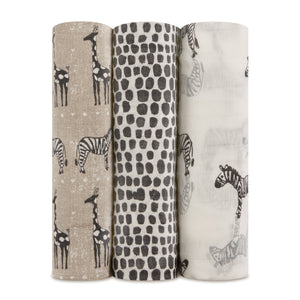 Aden + Anais Bamboo Swaddle 3pk