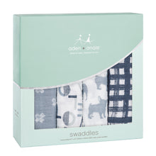 Load image into Gallery viewer, aden + anais Muslin Swaddle 4 Pk