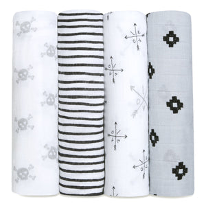 aden + anais Muslin Swaddle 4 Pk