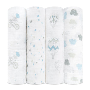 aden + anais Muslin Swaddle 4 Pk
