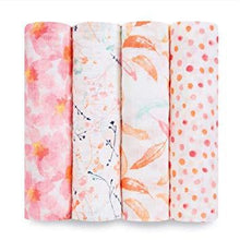 Load image into Gallery viewer, aden + anais Muslin Swaddle 4 Pk