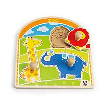 Hape Knob Puzzle 12m+, Assortment