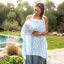 Load image into Gallery viewer, Bebe au Lait Muslin Nursing Cover