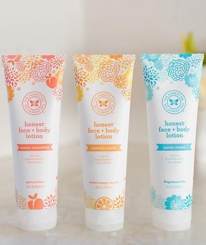 Honest Co Face & Body Lotion 8.5oz