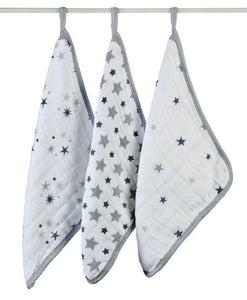 aden + anais Classic Washcloth Set 3pk