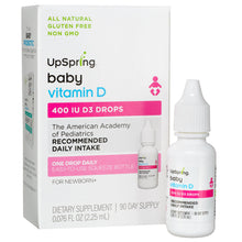 Load image into Gallery viewer, Upspring Vitamin D3 Drops for Babies