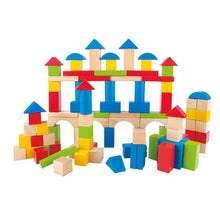 Load image into Gallery viewer, Hape Build Up and Away Blocks 12m+