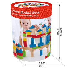 Load image into Gallery viewer, Hape Build Up and Away Blocks 12m+