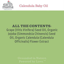 Load image into Gallery viewer, Earth Mama Calendula Baby Oil