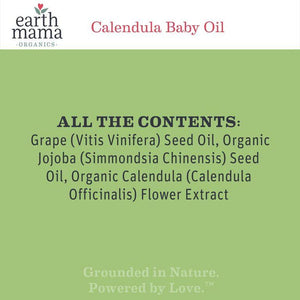 Earth Mama Calendula Baby Oil