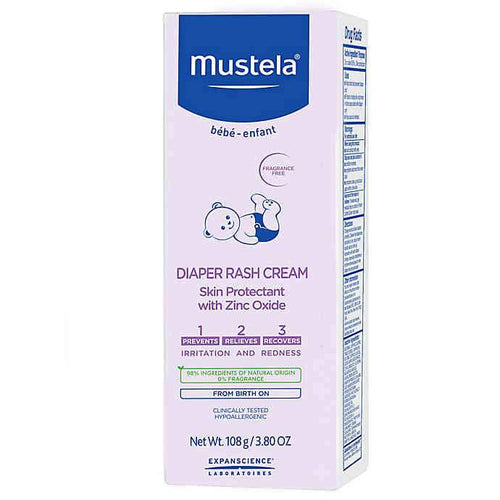 Mustela Diaper Rash Cream 3.3oz