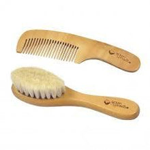 Load image into Gallery viewer, Green Spouts Baby Brush &amp; Comb Set