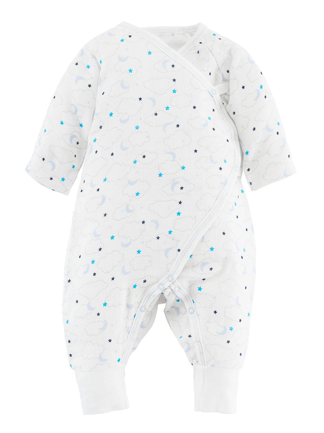 Under the Nile Side Snap Muslin Kimono