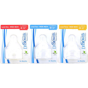 Dr. Browns Natural Flow Bottle Nipple-2 pack