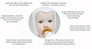 Natursutten All Natural Rounded Pacifier