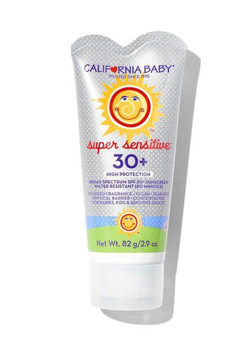 California Baby Super Sensitive SPF 30 Sunscreen Lotion(No Fragrance)