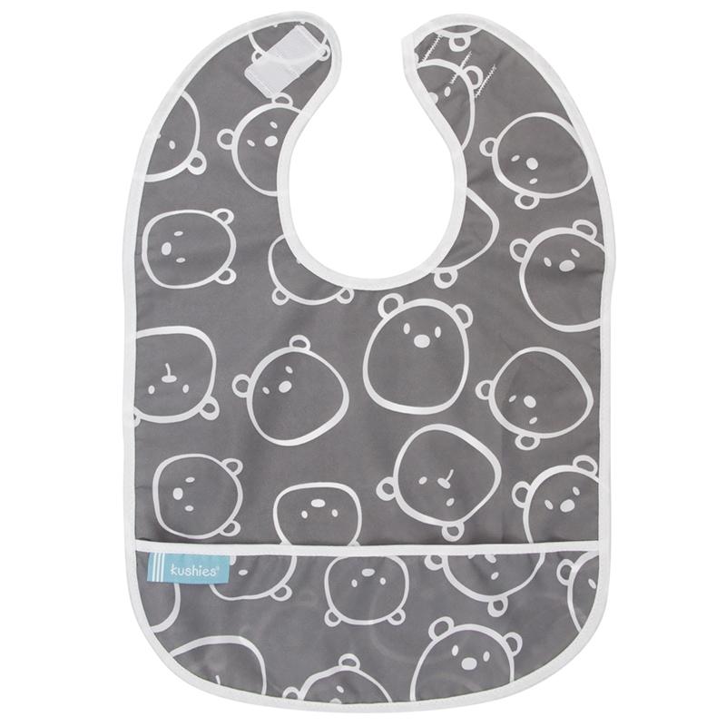 Kushies Waterproof Cleanbib 12m+