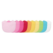 Load image into Gallery viewer, iPlay Waterproof Terry Bib Girl 10pk