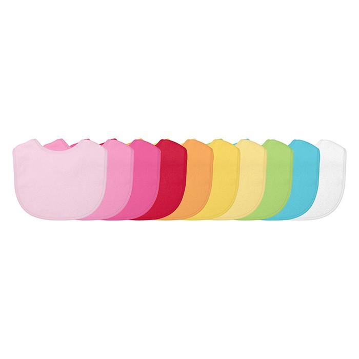 iPlay Waterproof Terry Bib Girl 10pk