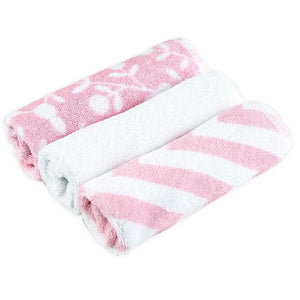 Kushies Baby Wash Cloths 3-Pack