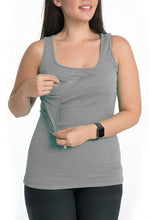 Load image into Gallery viewer, Bun Maternity Nursing Tank Top