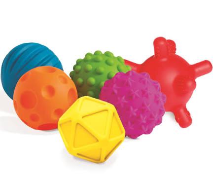 Edushape Baby Sensory Ball 6pc