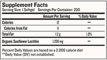 Load image into Gallery viewer, Legendairy Milk Organic Sunflower Lecithin