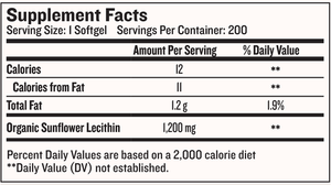 Legendairy Milk Organic Sunflower Lecithin