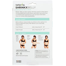 Load image into Gallery viewer, Upspring Shrinkx Post Pregnancy Belly Wrap