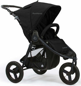 Bumbleride Indie Black Matte Stroller w/ Black Frame