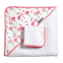 Load image into Gallery viewer, JJ Cole Hooded Towel &amp; Washcloth Set