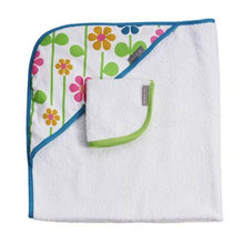 Load image into Gallery viewer, JJ Cole Hooded Towel &amp; Washcloth Set