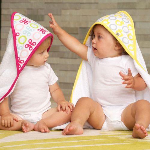 JJ Cole Hooded Towel & Washcloth Set